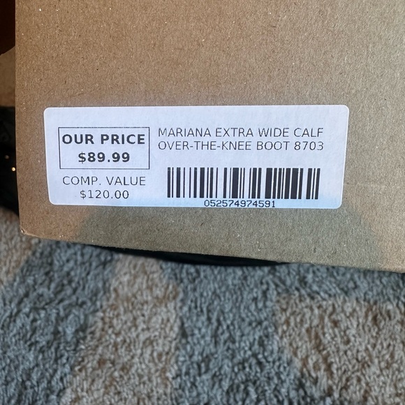 Journee Collection Patent Over the Knee Boot (Extra Wide Calf) - Picture 7 of 7